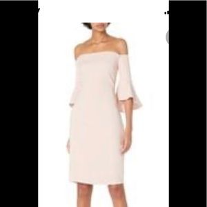 Laundry by Shelli Tinted Blush Midi Dress,